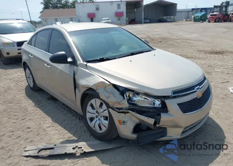 2012 Chevrolet Cruze Ls из США, поврежденный, VIN 1G1PC5SH3C7283326